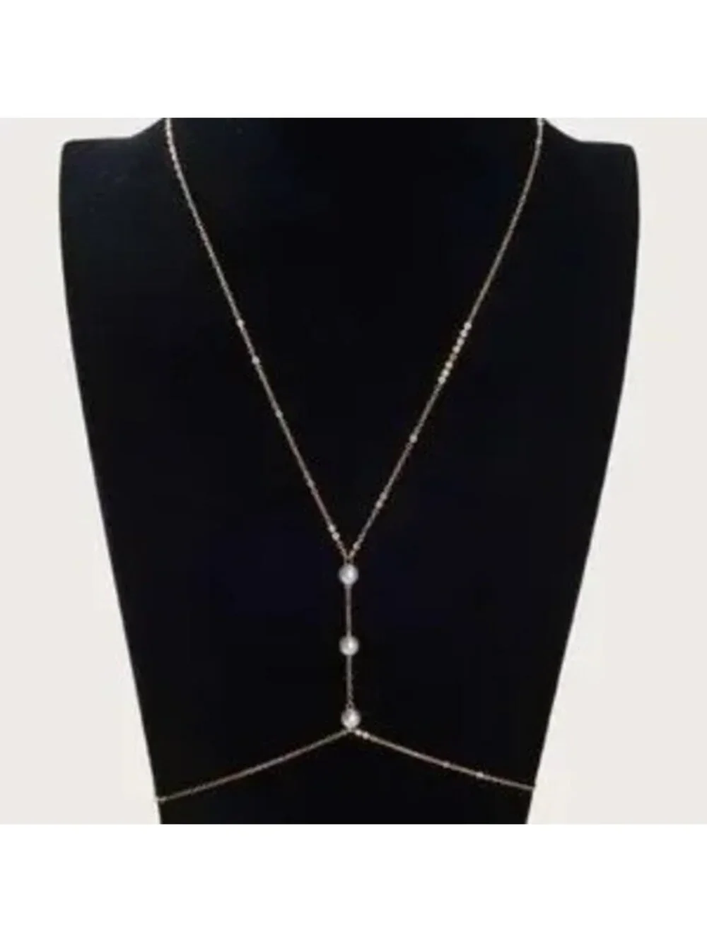 Gold Pearl Bodychain